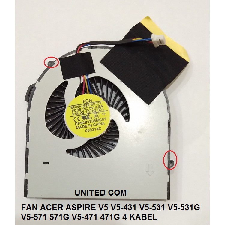 Jack D'Alimentation (DC Power Jack) De Remplacement Pour Acer Aspire V5-531, V5-571 Et Autres - Neuf