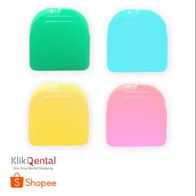 Jual KLIK DENTAL Retainer Box / Protesa / Kotak retainer Shopee Indonesia