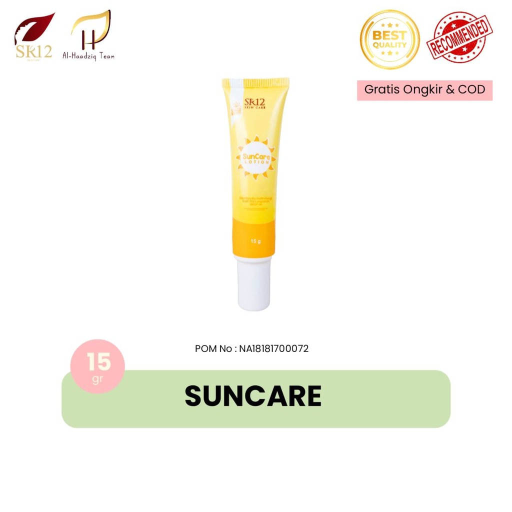Jual SR12 100ORISUN CARE LOTION (SPF 15 sunscreen cocok kulit jerawatan,beruntusan, berminyak