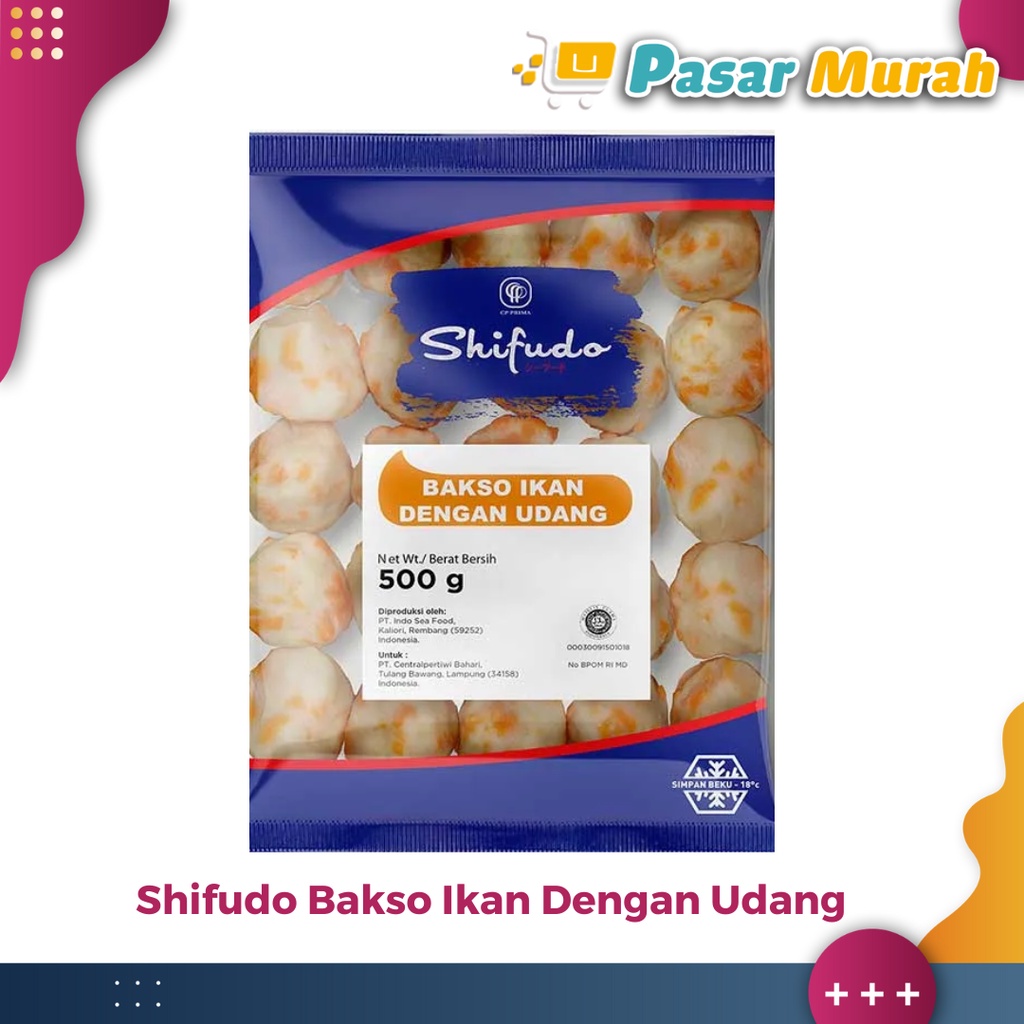 Jual Shifudo Bakso Ikan Dengan Udang Gram Shopee Indonesia