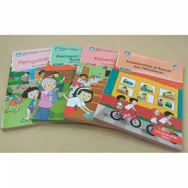 Jual Buku Tematik SD Kelas 2 semester 2 Tema 5 6 7 8 (4 buku) | Shopee ...