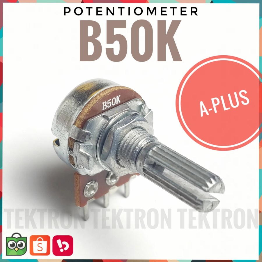 Dubbele schuifpotentiometer 10K - Current Components