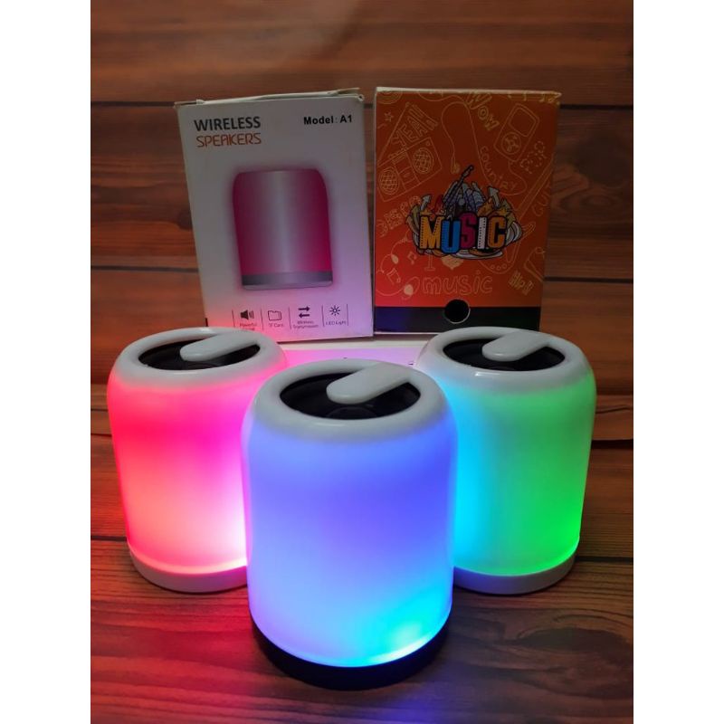 Jual SPEAKER A1 MINI SMART LAMPU BLUETOOTH / SPEAKER BLUETOOTH LAMPU