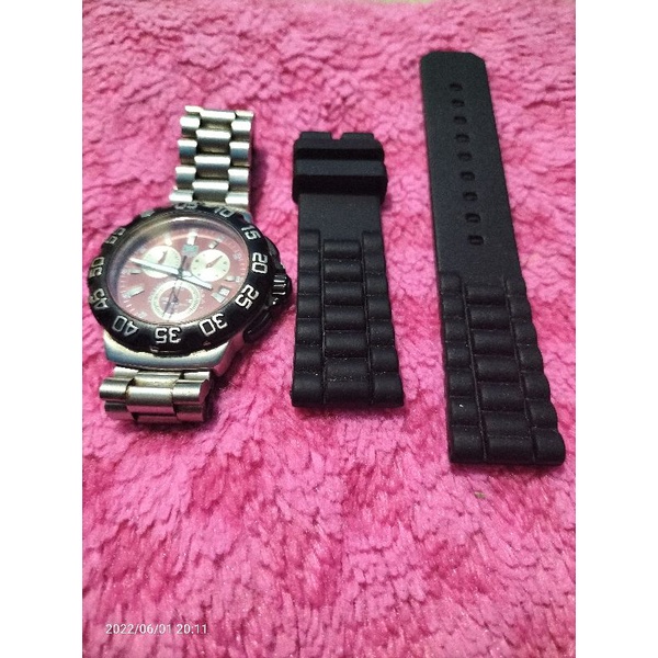 Jual Strap Rubber Silicone Universal untuk jam Tag Heuer Formula 1