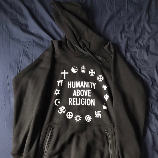 Jual Hoodie Humanity Above Religion (OurSinsClothes) | Shopee Indonesia
