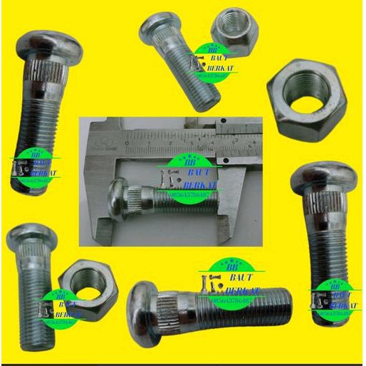 Jual baut roda APV standar mobil suzuki APV baut mur roda APV baut roda ...