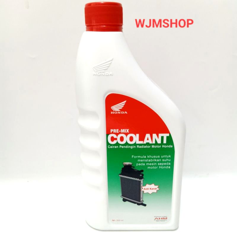 Jual AIR RADIATOR/COOLANT ISI 500ML ORIGINAL AHM | Shopee Indonesia