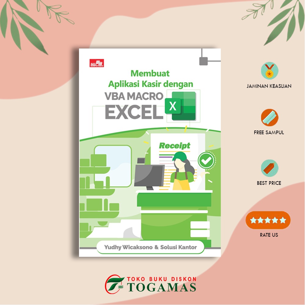 Jual Membuat Aplikasi Kasir Dengan Vba Macro Excel Shopee Indonesia 0756