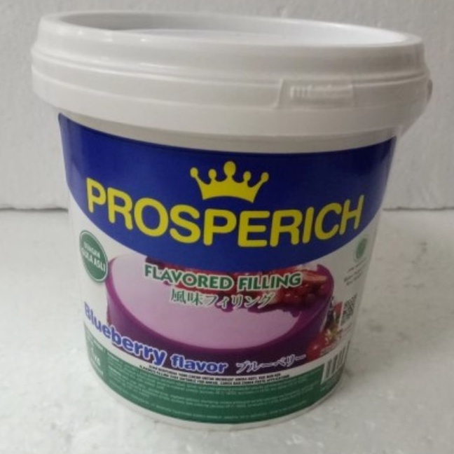 Jual PROSPERICH FILLING BLUEBERRY KEMASAN 1KG | Shopee Indonesia