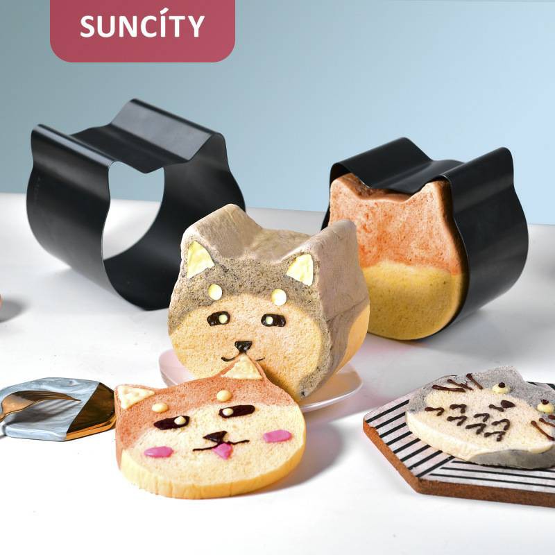 Jual LOYANG ROTI SUNCITY CAT HEAD TOAST/ loyang roti bentuk kucing ...