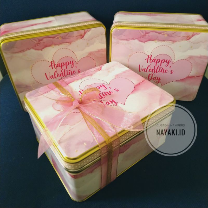 Jual KOTAK KALENG CUSTOM TEMA VALENTINE | Shopee Indonesia