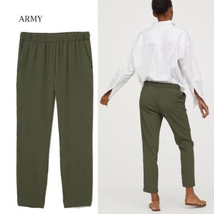 Jual H M Crepe Trousers Pants Shopee Indonesia