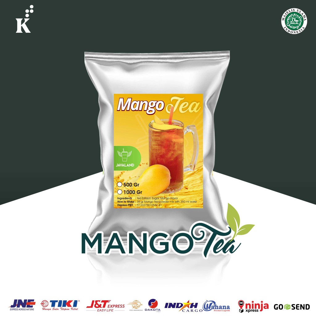 Jual Javaland Bubuk Minuman Rasa Mango Tea / Teh Mangga 1Kg - Regular ...