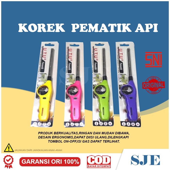Jual UTU Korek Pematik Api Kompor Gas - Gas Lighter | Shopee Indonesia