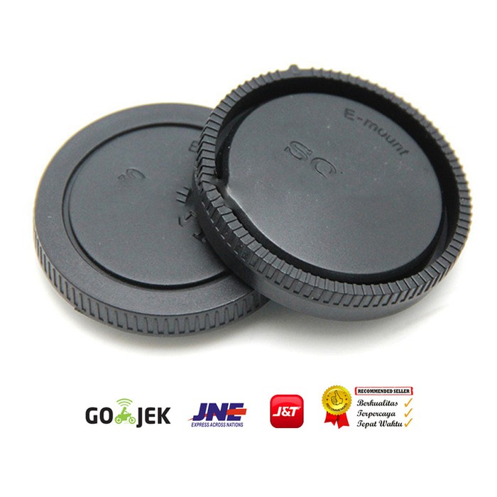 IShoot 2x Body Cover Cap For Sony E-mount Mirrorless Cameras - A7II, A6000 Series