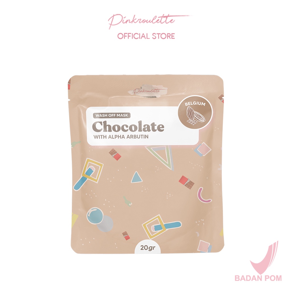 Jual PinkRoulette Masker Organic FaceMask Travel Size 20gr | Masker ...