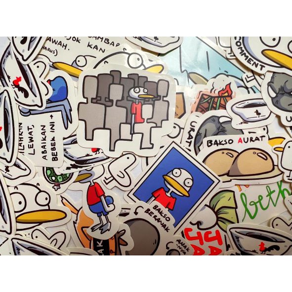 Jual Gacha! Duck View Sticker Collection Season 1 | Shopee Indonesia