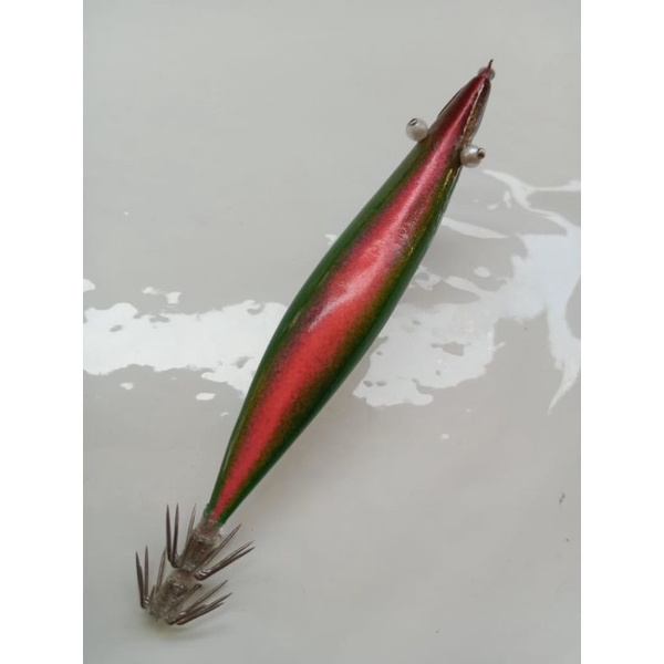 Jual Udang kayu UMPAN PANCING CUMI/egi handmade | Shopee Indonesia