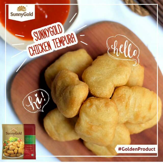Jual SUNNY GOLD Chicken Tempura (Tempura Ayam) 500gr Shopee Indonesia