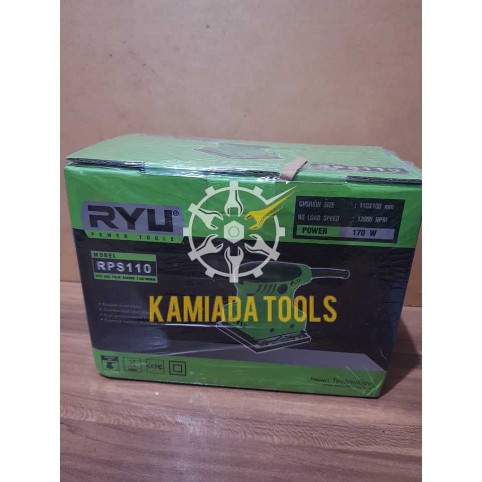 Jual MESIN AMPLAS RYU RPS 110 PALM SANDER | Shopee Indonesia