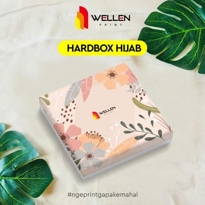 Jual Hardbox Packaging Hijab Custom Print Kotak Hampers Jilbab ...