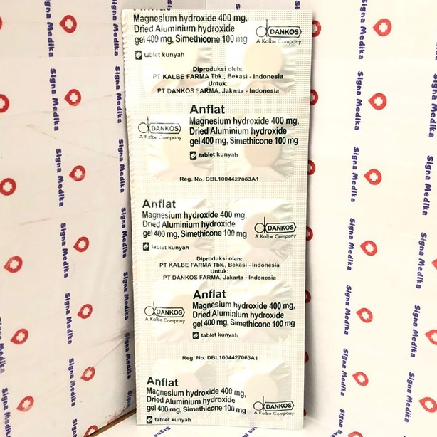 Jual Anflat Strip Isi 10 Tablet - Obat Sakit Maag | Shopee Indonesia