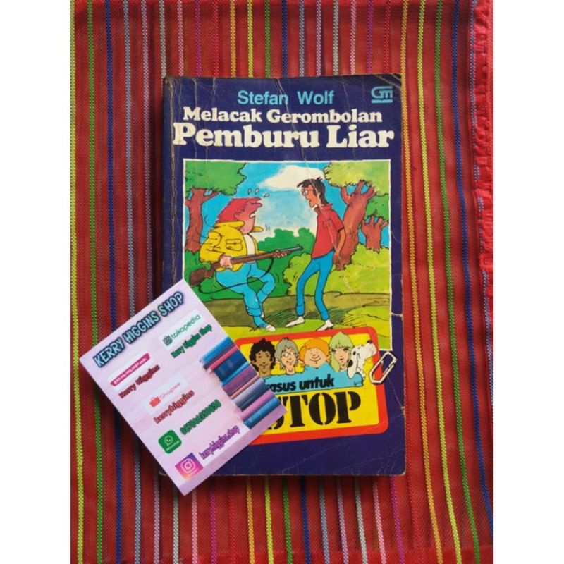 Jual STOP 8: Melacak Gerombolan Pemburu Liar - Stefan Wolf | Shopee ...