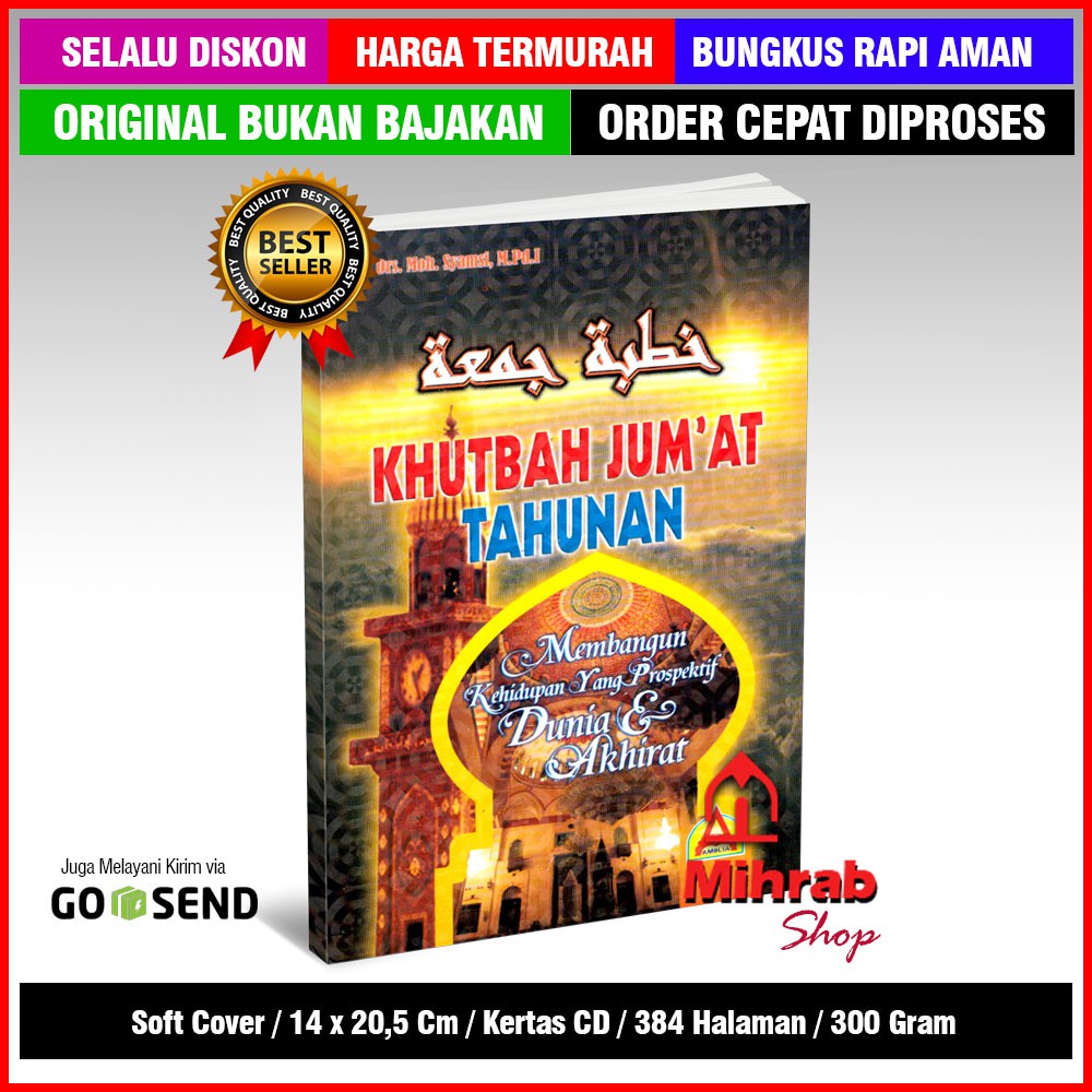 Jual Khutbah Jumat Tahunan - Materi Khutbah Sesuai Kalender Islam ...