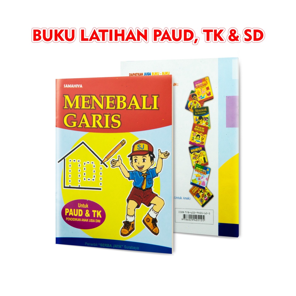 Jual Buku Anak Buku Belajar Menulis Huruf Dan Angka : Menarik Garis ...