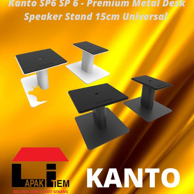 Jual Kanto SP6 SP 6 Premium Metal Desk Speaker Stand 15cm Universal