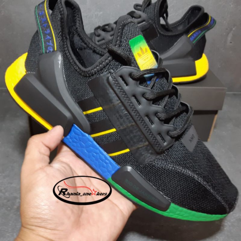 adidas gazelle silver green womens Adidas NMD R1 V2 Rio De Janeiro Mens Black Trainers  Sport It First