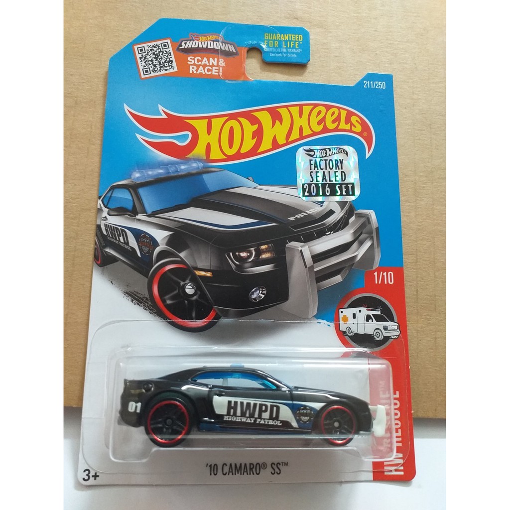 Jual HOT WHEELS FACTORY SEALED 2016 10 CAMARO SS HWPD HITAM Shopee Indonesia