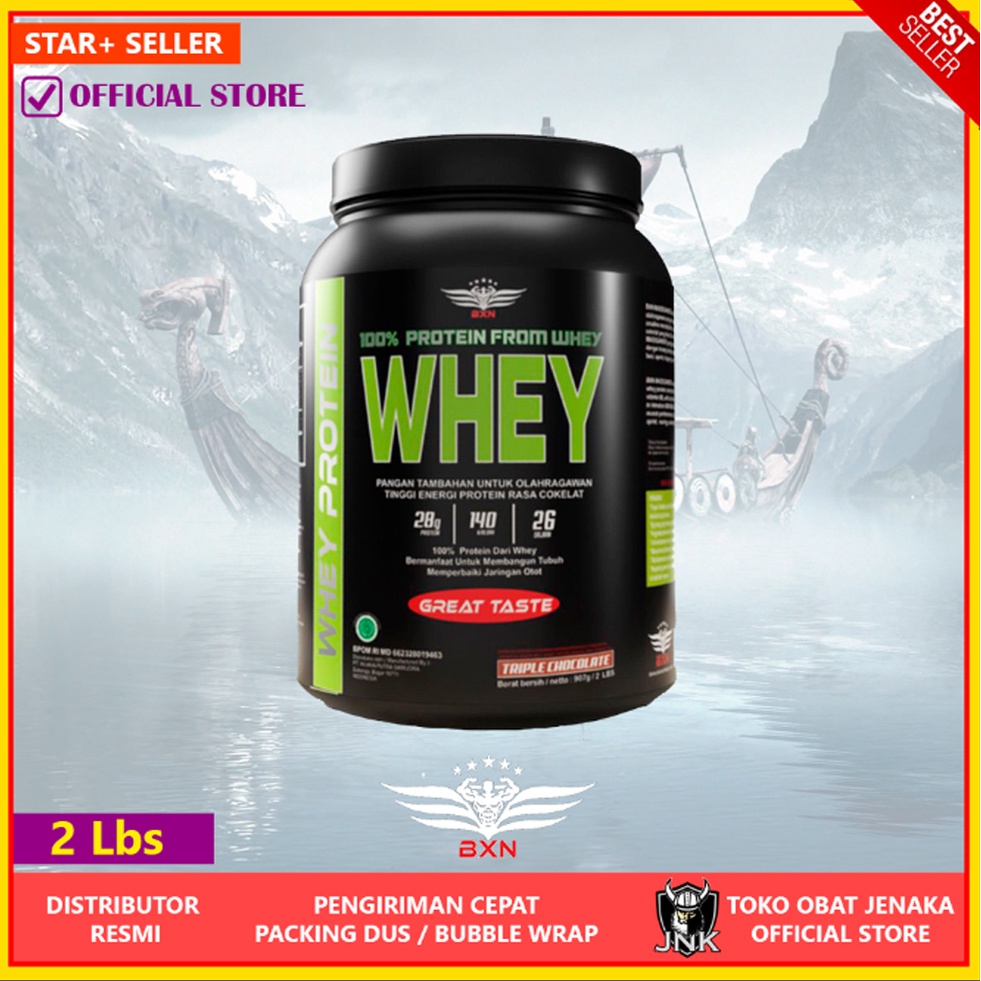Jual BXN Whey Protein 2 Lbs 907gr 26 Serving Body Xtreme Nutrition Pure Concentrate Isolate