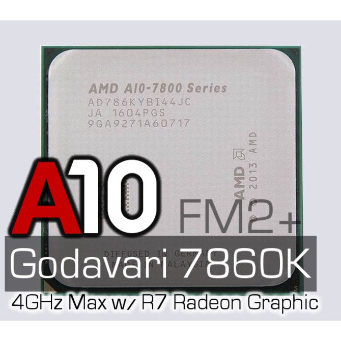 Jual A10 7860K Godavari FM2+ AMD Processor With R7 Radeon Graphic ...
