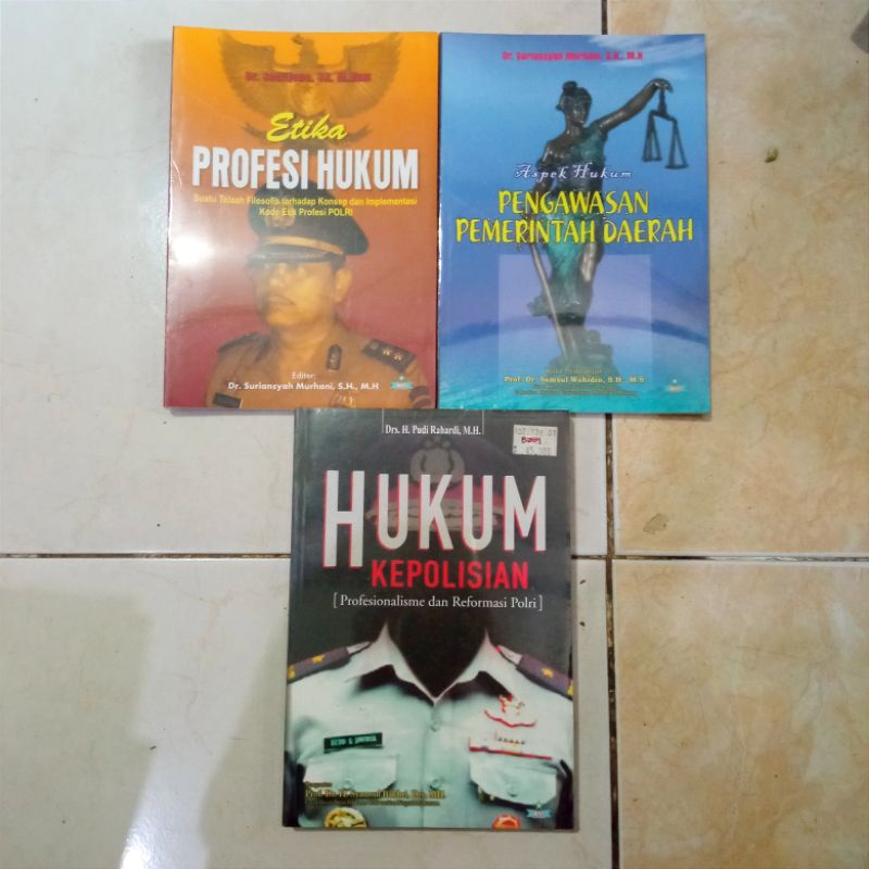 Jual Buku Hukum Etika Profesi Hukum Mengenal Profesi Penegak Hukum