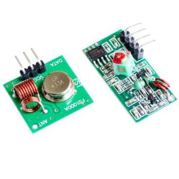 Jual 433 Mhz 433Mhz Transmitter Dan Receiver (Transceiver) Pcb Module ...