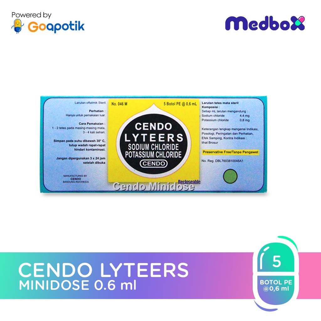 Jual Cendo Lyteers Minidose | Shopee Indonesia