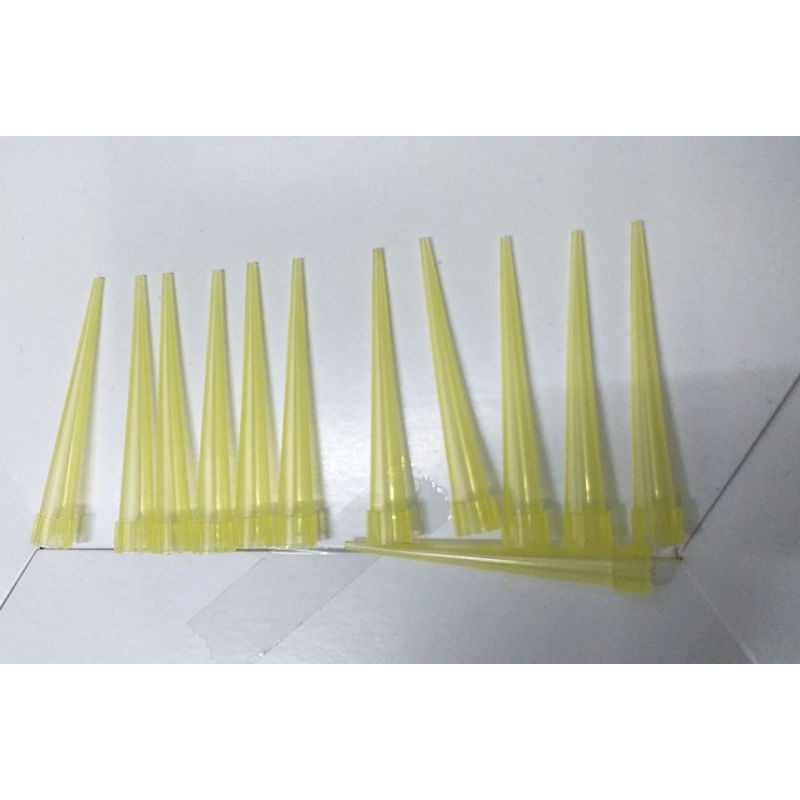 Jual Yellw Tip/Tip Kuning/Tip Micropipet(harga/1 pac isi 500 pcs ...