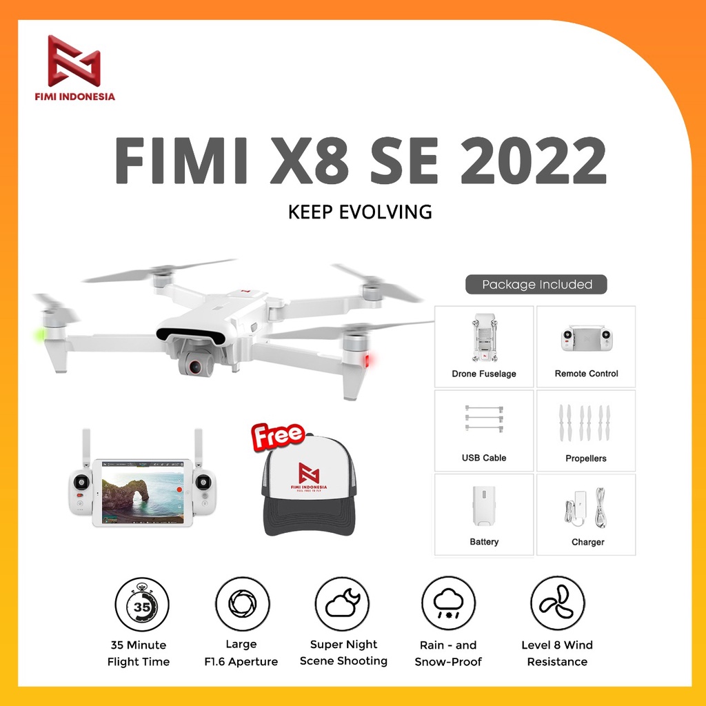 Harga drone deals fimi x8