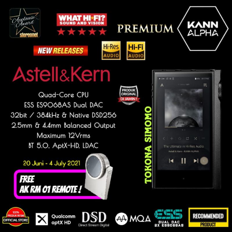 Astell&Kern KANN ALPHA 64G Onyx Black（価格.com - 『先に