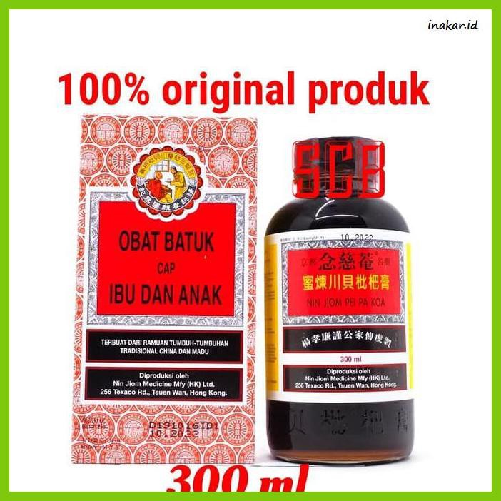 Jual Obat-Pilek-Demam-Batuk- Obat Batuk Ibu Dan Anak 300 Ml / Obida 300 ...