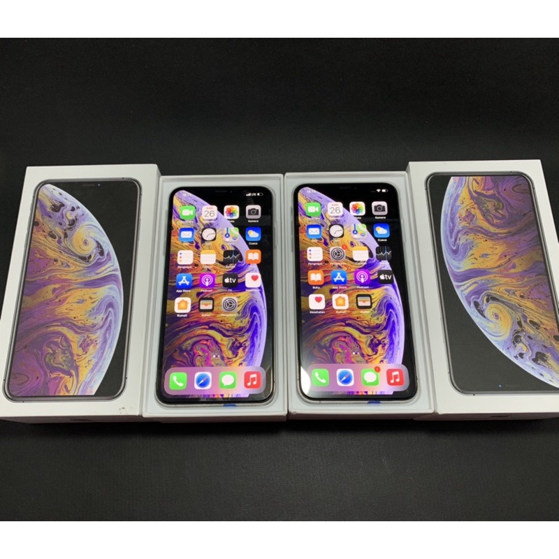 Jual iphone xs max 256gb original fulset normal garansi | Shopee Indonesia