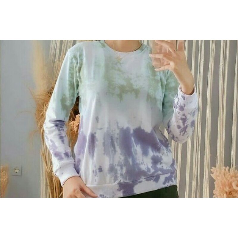 Jual Baju lengan panjang premium TIE DYE | Shopee Indonesia