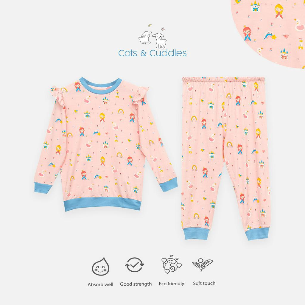 Jual Cots and Cuddles Diana Tencel Nightwear Set Shopee Indonesia