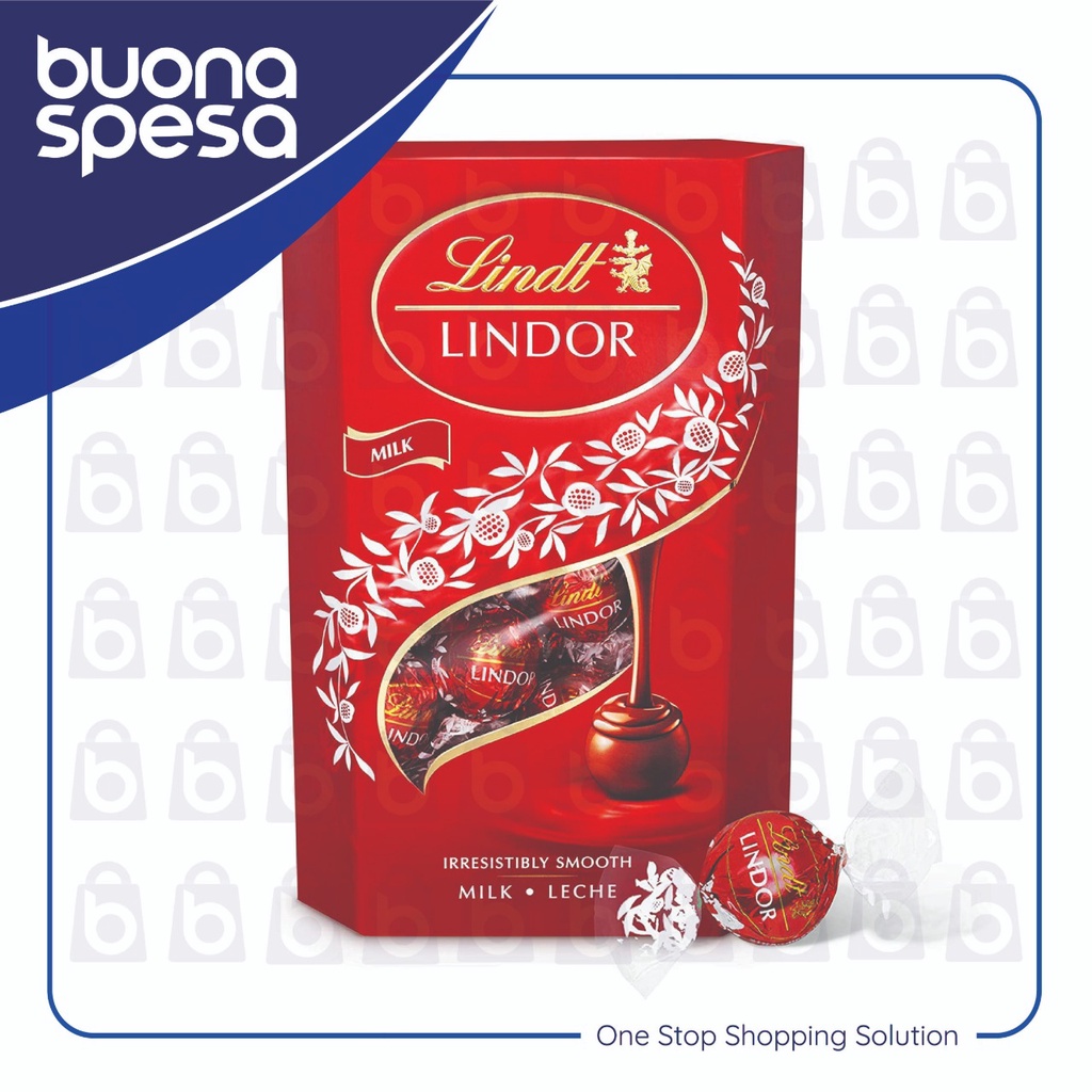 Jual Lindt Lindor Milk Chocolate Truffle 200gr Shopee Indonesia