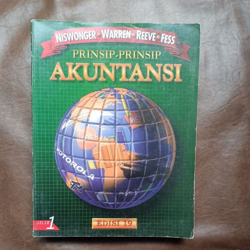 Jual PRINSIP PRINSIP AKUNTANSI EDISI 19 JILID 1 ORIGINAL : Niswonger ...