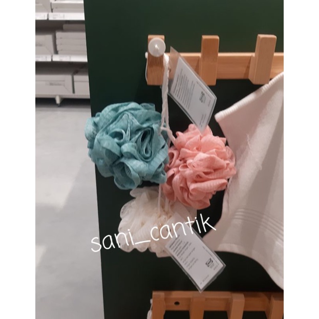 Jual Shower Puff / Sponge Mandi Ikea isi 3 pcs | Shopee Indonesia