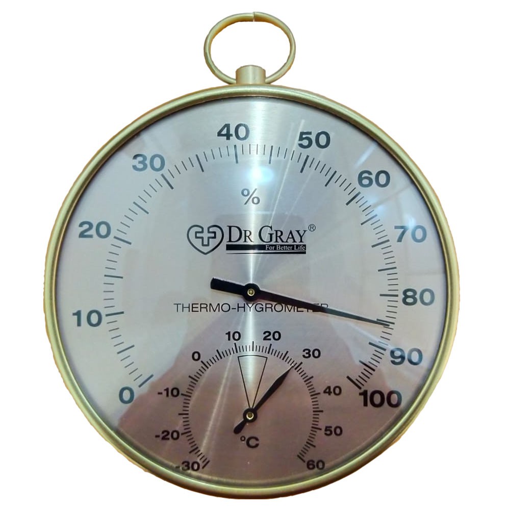 Jual [Dr.Gray] Thermometer Hygrometer Analog Pengukur Kelembapan dan ...