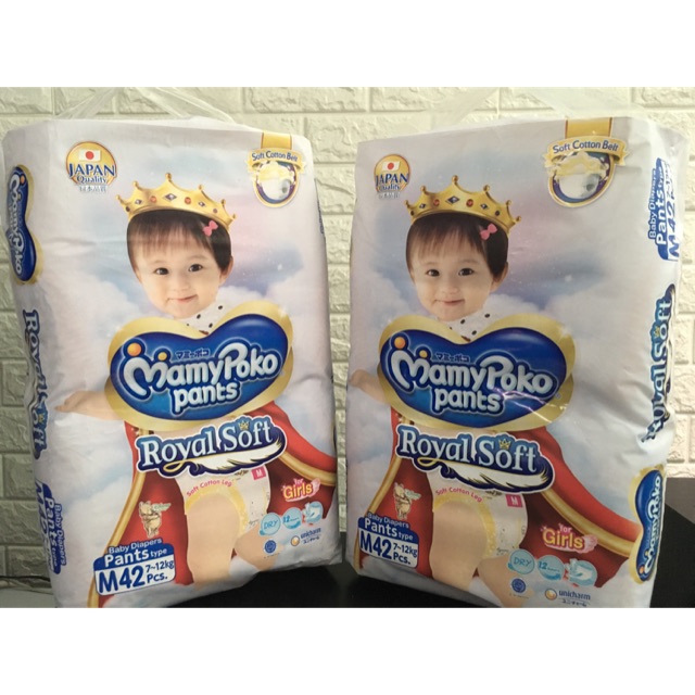 Jual Mamypoko Pants Royal Soft M42 Diapering Popok Sekali Pakai ...