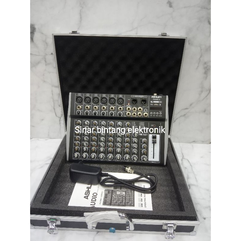 Jual Mixer ashley phonic 8 original mixer 8 channel Shopee Indonesia